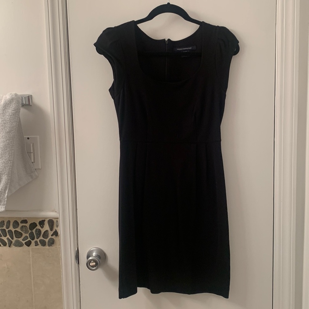 Black French connection dress LBD
